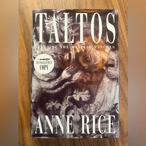 Signed Anne Rice Tallis  Hardcover Book